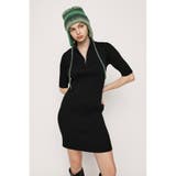 ZIP UP POLY 2P ショートワンピース | SLY OUTLET | 詳細画像7