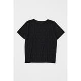 BLK | RHINESTONE SHEER Tシャツ | MOUSSY OUTLET
