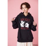 BLK | (ミッキー＆ミニー)スウェットパーカー | RODEO CROWNS WIDE BOWL