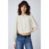 SHEER CROPPED シャツ | MOUSSY OUTLET | 詳細画像2