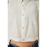 SHEER CROPPED シャツ | MOUSSY OUTLET | 詳細画像8