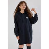 フェイクレザーパッチパーカーワンピース | RODEO CROWNS WIDE BOWL | 詳細画像6 