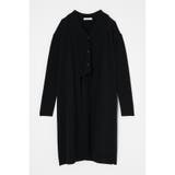 BLK | LAYERED LONG カーディガン | MOUSSY OUTLET
