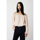 OFF SHOULDER PUFFY ブラウス | MOUSSY OUTLET | 詳細画像10