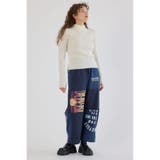 マルチボーダーニットトップス | RODEO CROWNS WIDE BOWL | 詳細画像5 