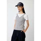 CABLE KNIT キャミソール | MOUSSY OUTLET | 詳細画像6 