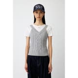 CABLE KNIT キャミソール | MOUSSY OUTLET | 詳細画像7 