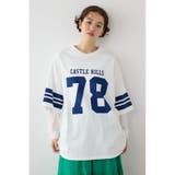 O/WHT1 | チュールレイヤードナンバートップス | RODEO CROWNS WIDE BOWL