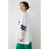 チュールレイヤードナンバートップス | RODEO CROWNS WIDE BOWL | 詳細画像2 