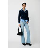 VELOUR POLO ロングスリーブTシャツ | MOUSSY OUTLET | 詳細画像4