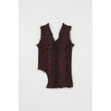 ツイードニットタンクトップ オーガニックコットン使用 | MOUSSY OUTLET | 詳細画像10