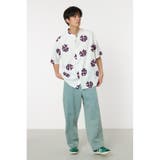 モノグラムバンドカラーシャツ | RODEO CROWNS WIDE BOWL | 詳細画像5