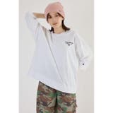 Champion Vネック7分袖トップス | RODEO CROWNS WIDE BOWL | 詳細画像4 