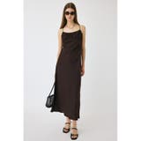 BRN | DRAWSTRING STRAP SLIP ドレス | MOUSSY OUTLET