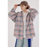 柄PNK5 | ヴィンテージチェックフードシャツ | RODEO CROWNS WIDE BOWL