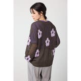 2WAYフラワーニットトップス | RODEO CROWNS WIDE BOWL | 詳細画像13 