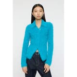 BLU | FEATHER LIKE KNIT シャツ | MOUSSY OUTLET