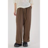 BRN | パイピングイージーパンツ | RODEO CROWNS WIDE BOWL