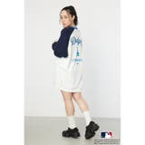 MLBラグランスウェットワンピース | RODEO CROWNS WIDE BOWL | 詳細画像2 