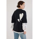 ハートフェイクレイヤードトップス | RODEO CROWNS WIDE BOWL | 詳細画像20 