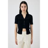 COTTON KNIT OPENWORK カーディガン | MOUSSY OUTLET | 詳細画像7