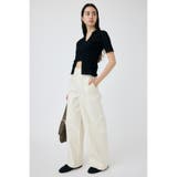 COTTON KNIT OPENWORK カーディガン | MOUSSY OUTLET | 詳細画像2