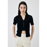 COTTON KNIT OPENWORK カーディガン | MOUSSY OUTLET | 詳細画像4