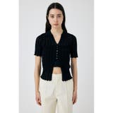 COTTON KNIT OPENWORK カーディガン | MOUSSY OUTLET | 詳細画像5