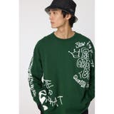 GRN | ランダムスケッチロングスリーブTシャツ | RODEO CROWNS WIDE BOWL