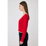 EYELET ニットカーディガン | MOUSSY OUTLET | 詳細画像12