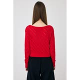 EYELET ニットカーディガン | MOUSSY OUTLET | 詳細画像13