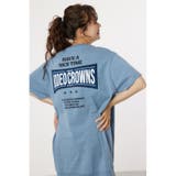 Oblong Logo デニムアップリケTワンピース | RODEO CROWNS WIDE BOWL | 詳細画像18 