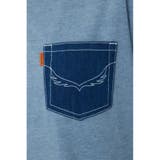 Oblong Logo デニムアップリケTワンピース | RODEO CROWNS WIDE BOWL | 詳細画像28 