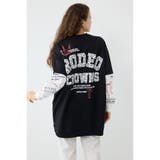 フェイクレイヤードフラワーロゴワンピース | RODEO CROWNS WIDE BOWL | 詳細画像4