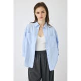 BLU | STRIPE COLOR シャツ | MOUSSY OUTLET
