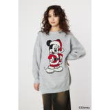 L/T.GRY1 | (MICKEY)チュニックニットワンピース | RODEO CROWNS WIDE BOWL