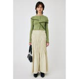 FRONT BUTTON FRILL KNIT トップス | MOUSSY OUTLET | 詳細画像9 