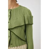 FRONT BUTTON FRILL KNIT トップス | MOUSSY OUTLET | 詳細画像15 