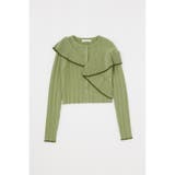 FRONT BUTTON FRILL KNIT トップス | MOUSSY OUTLET | 詳細画像17 