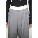 WAIST FOLD MANISH トラウザー | SLY OUTLET | 詳細画像20