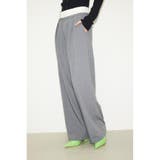 WAIST FOLD MANISH トラウザー | SLY OUTLET | 詳細画像14