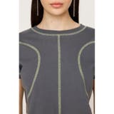 BI COLOR STITCH CROP Tシャツ | SLY OUTLET | 詳細画像13