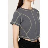 BI COLOR STITCH CROP Tシャツ | SLY OUTLET | 詳細画像14