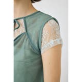 LACE LAYERED OPEN NECK トップス | MOUSSY OUTLET | 詳細画像20 