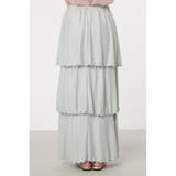 ラメカットティアードスカート | RODEO CROWNS WIDE BOWL | 詳細画像19 