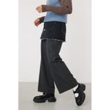 デニムスカート レイヤード スラックス | RODEO CROWNS WIDE BOWL | 詳細画像1 