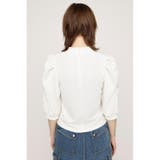 PUFF SLEEVE GATHER CUT トップス | SLY OUTLET | 詳細画像6