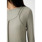 LAYER CUTドレス | MOUSSY OUTLET | 詳細画像12