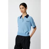 HALF SLEEVE ニットポロ | MOUSSY OUTLET | 詳細画像5