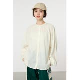 リネンライクロールアップシャツ | RODEO CROWNS WIDE BOWL | 詳細画像1